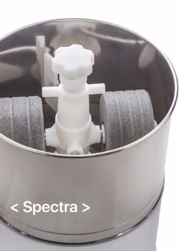 Drum with bottom Stone for Spectra 11 Chocolate Grinder